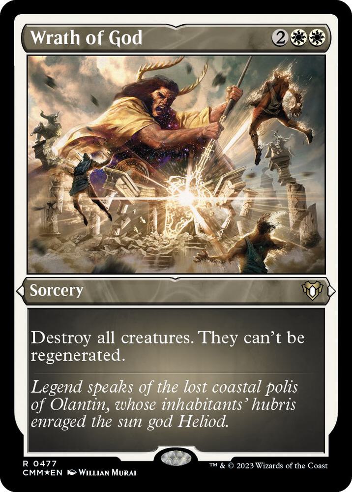 Wrath of God (Foil Etched) (477) [Commander Masters]