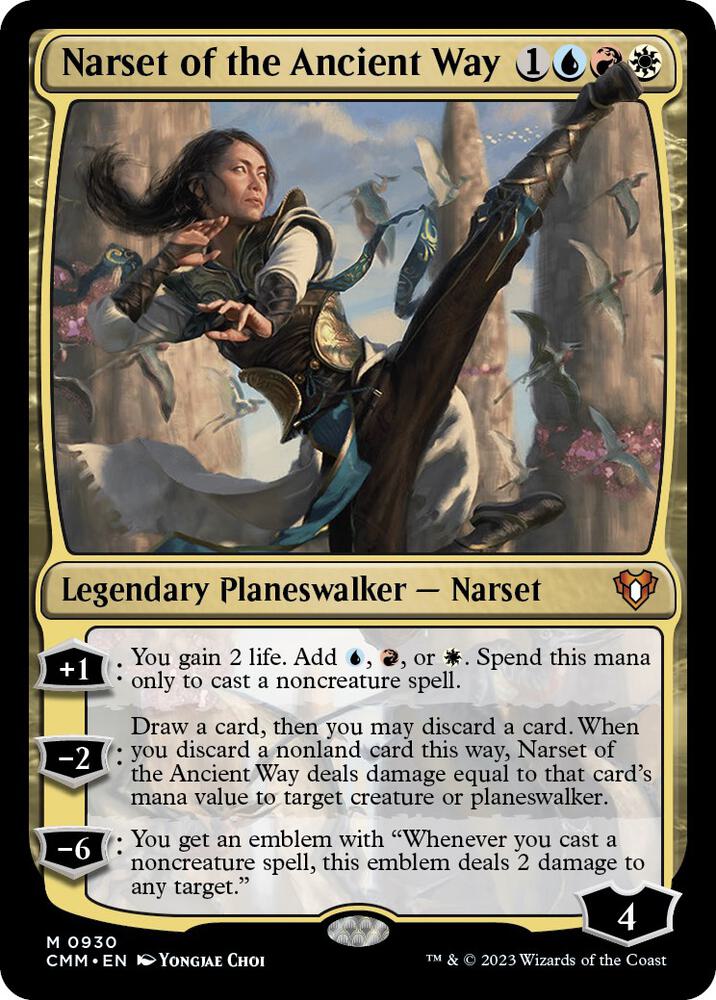 Narset of the Ancient Way (930) [Commander Masters]