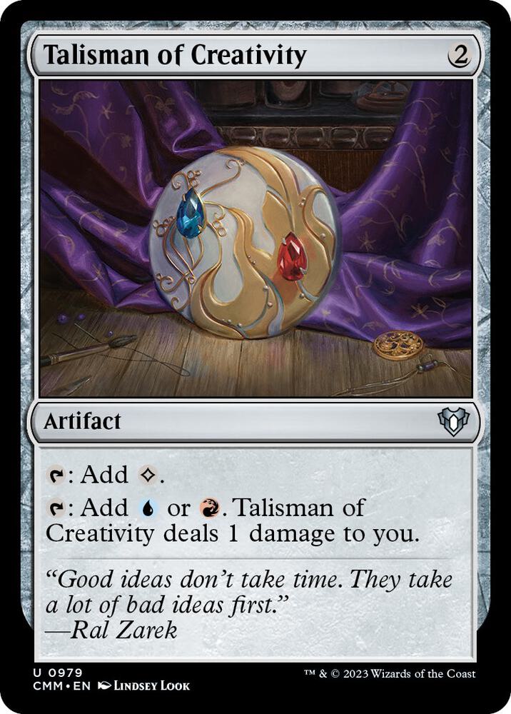 Talisman of Creativity (979) [Commander Masters]