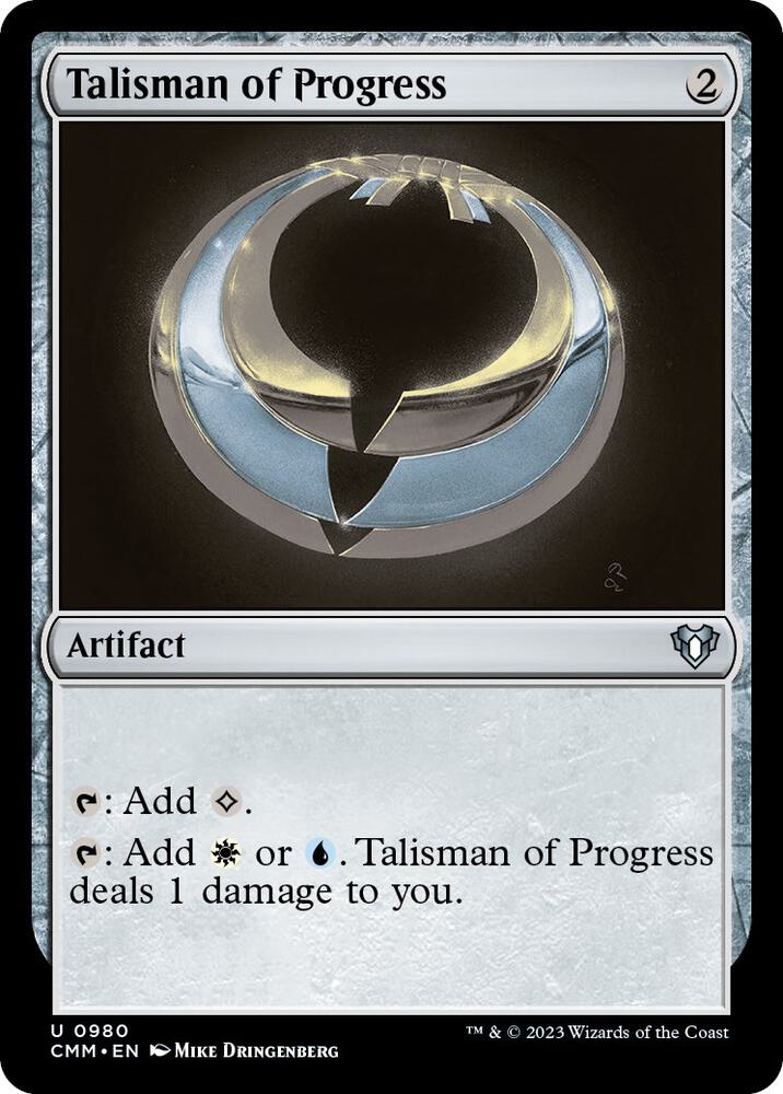 Talisman of Progress (980) [Commander Masters]