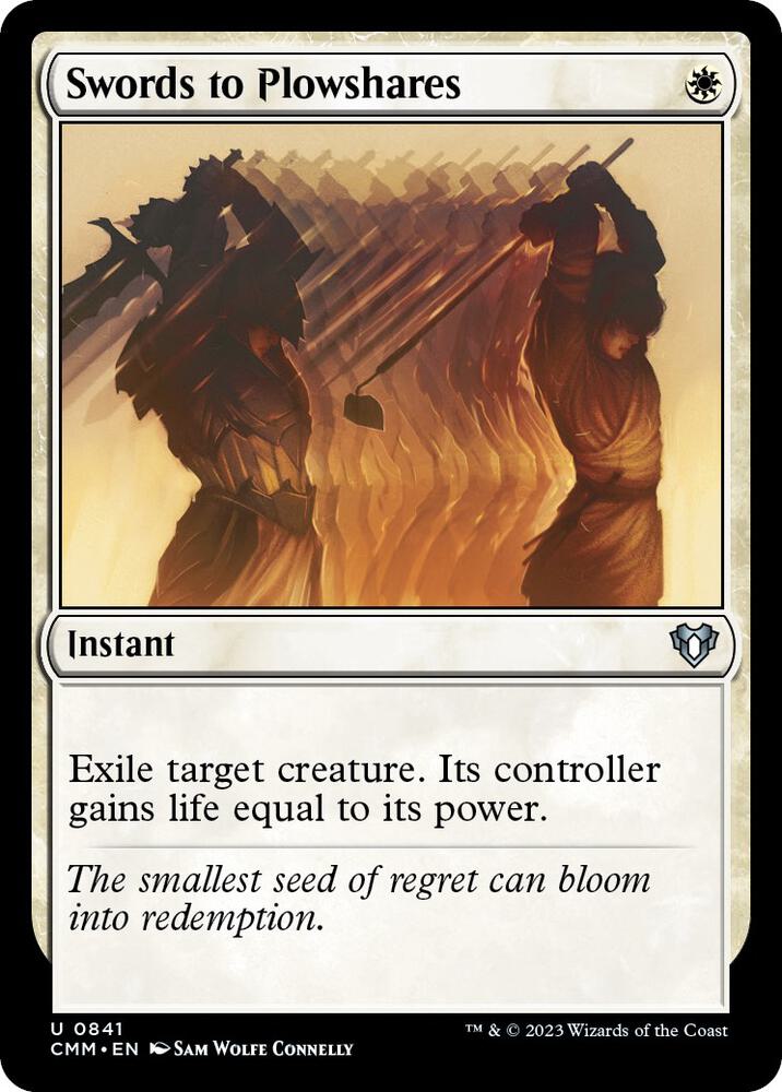 Swords to Plowshares (841) [Commander Masters]