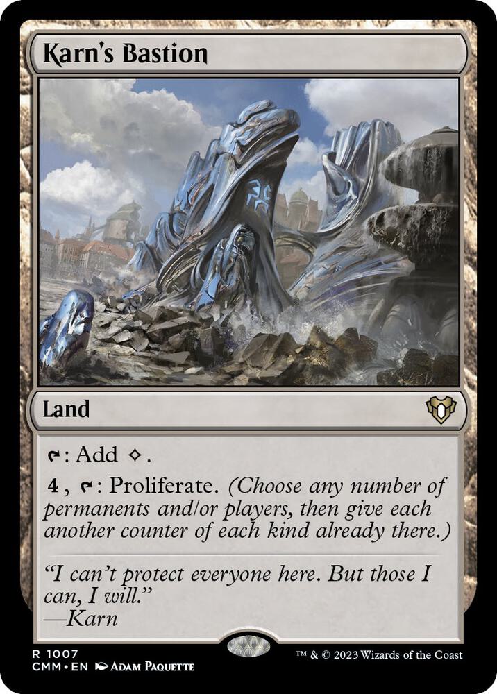 Karn's Bastion (1007) [Commander Masters]
