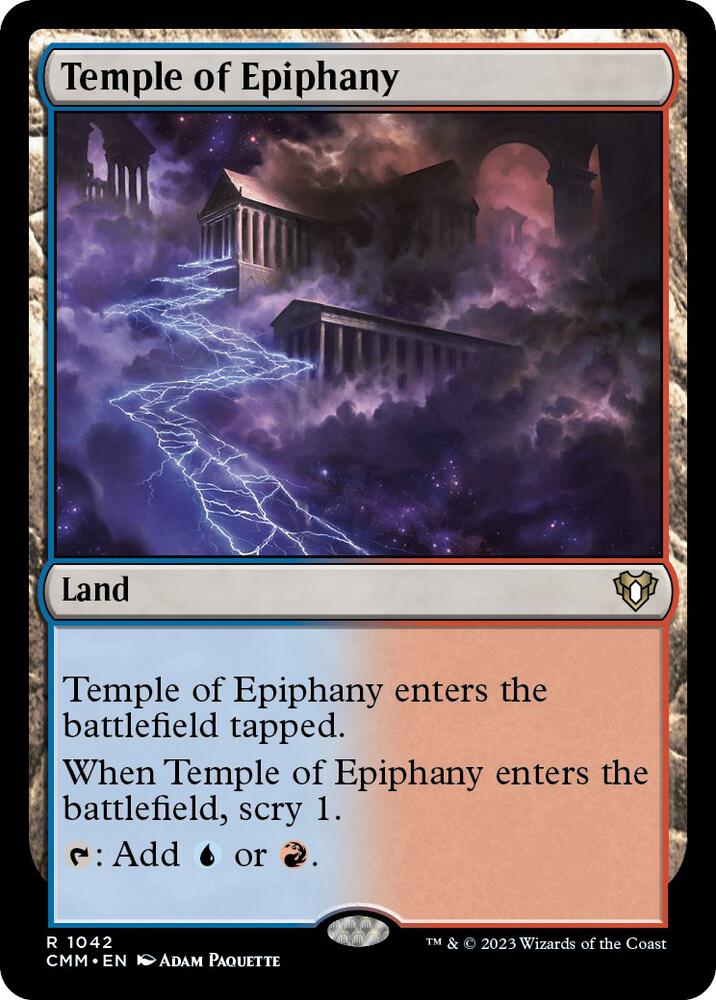 Temple of Epiphany (1042) [Commander Masters]