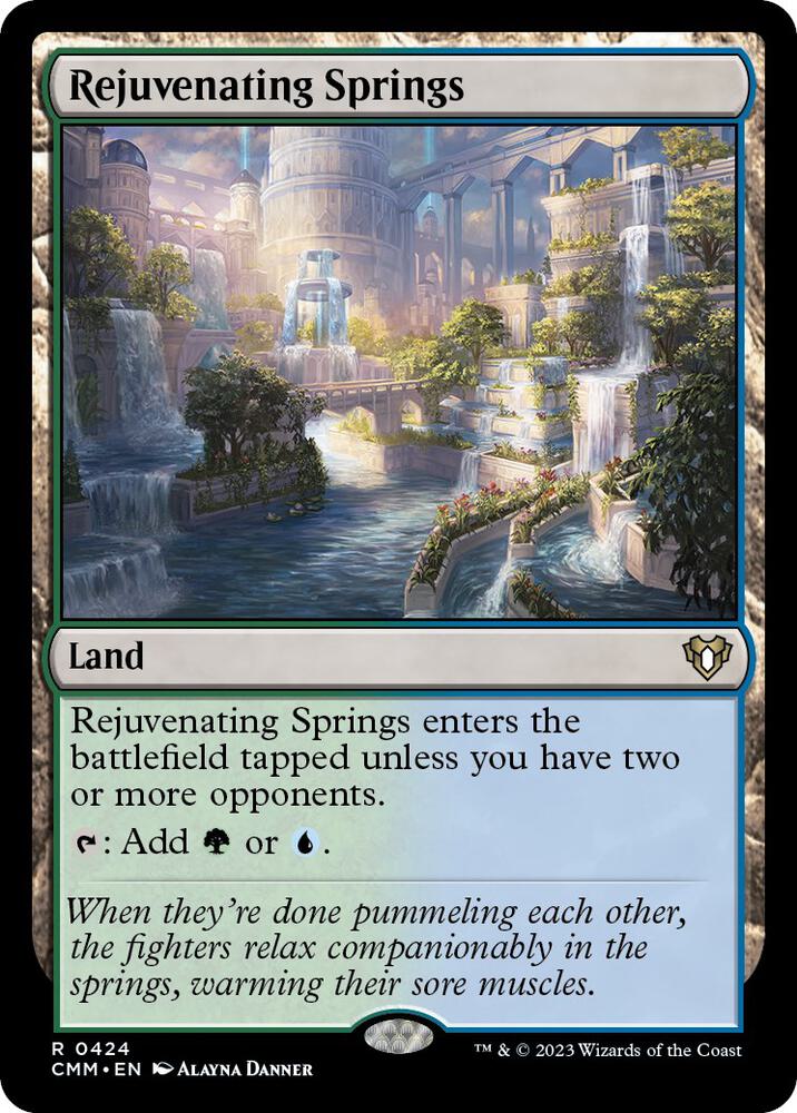 Rejuvenating Springs (424) [Commander Masters]