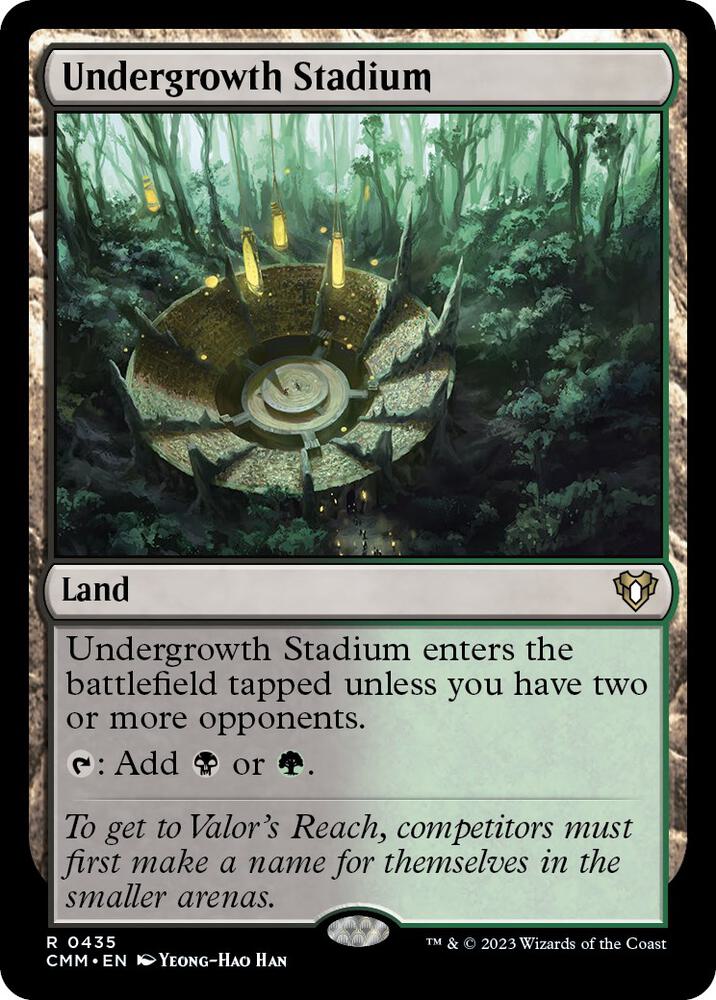 Undergrowth Stadium (435) [Commander Masters]