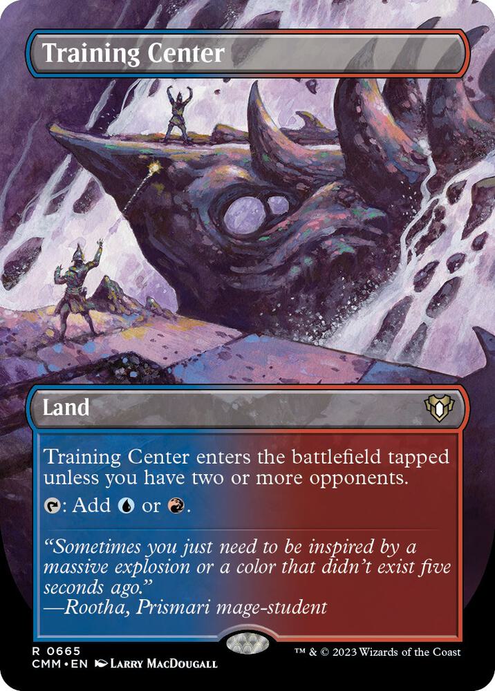 Training Center (Borderless) (665) [Commander Masters] [Borderless]
