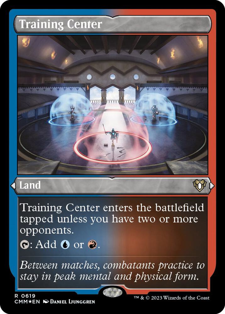 Training Center (Foil Etched) (619) [Commander Masters]