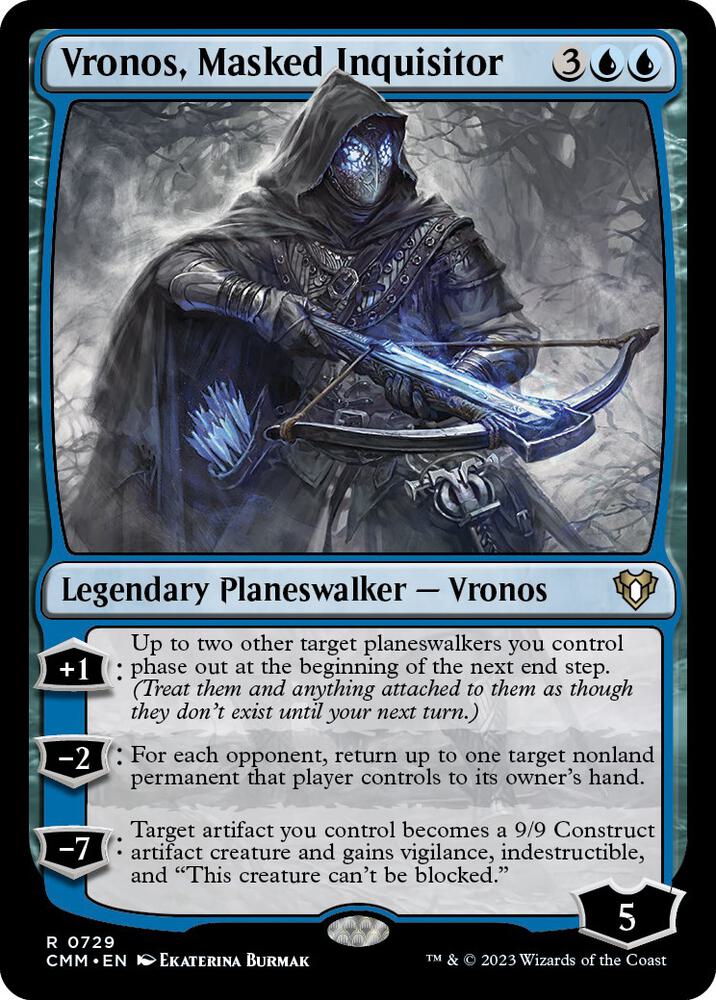 Vronos, Masked Inquisitor (729) [Commander Masters]