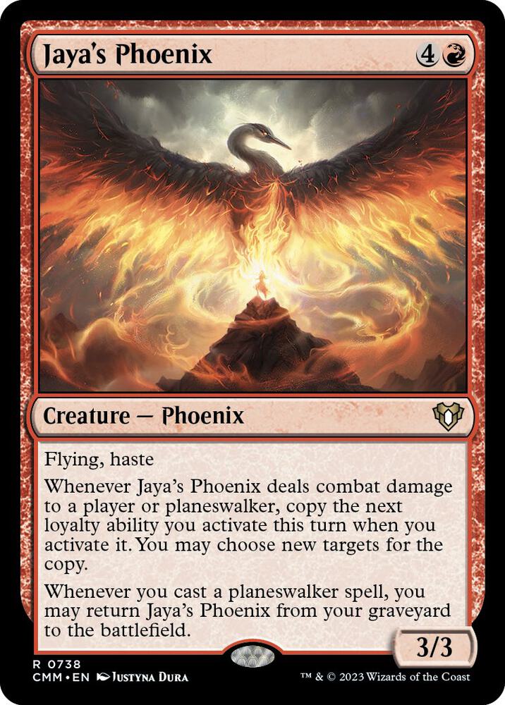 Jaya's Phoenix (738) [Commander Masters]