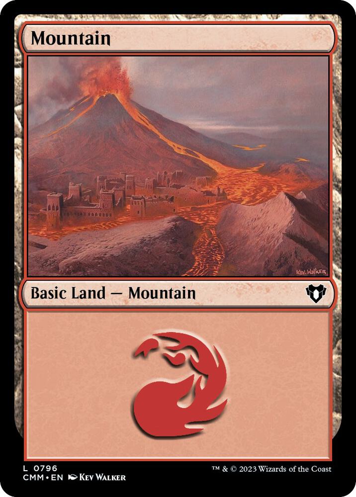 Mountain (0796) [Commander Masters]