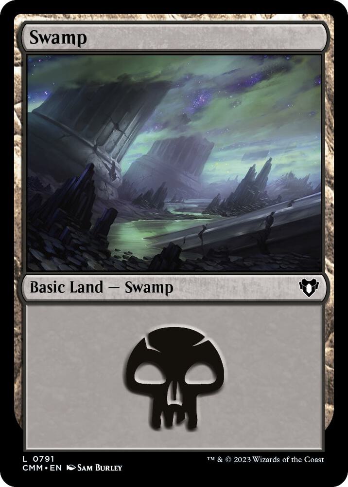 Swamp (0791) [Commander Masters]