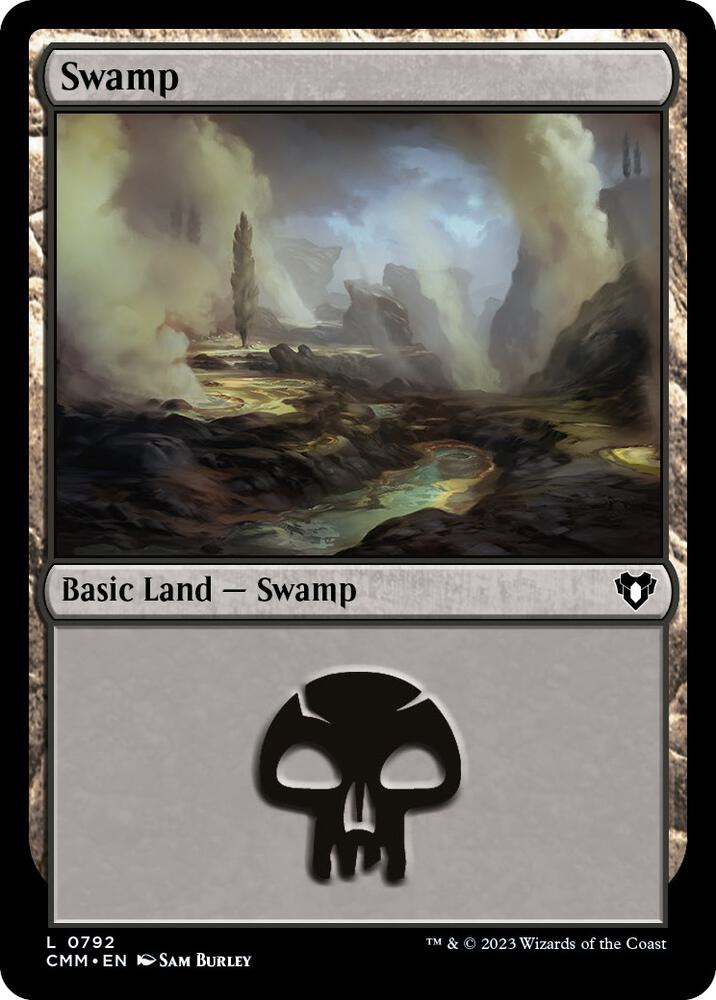 Swamp (0792) [Commander Masters]