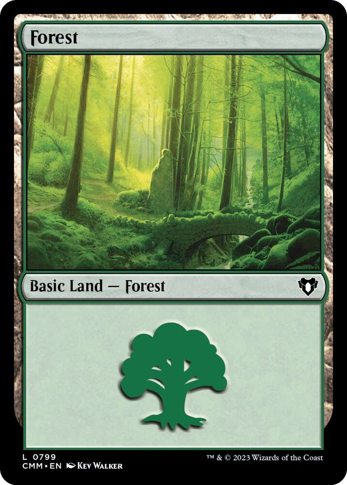 Forest (0799) [Commander Masters]