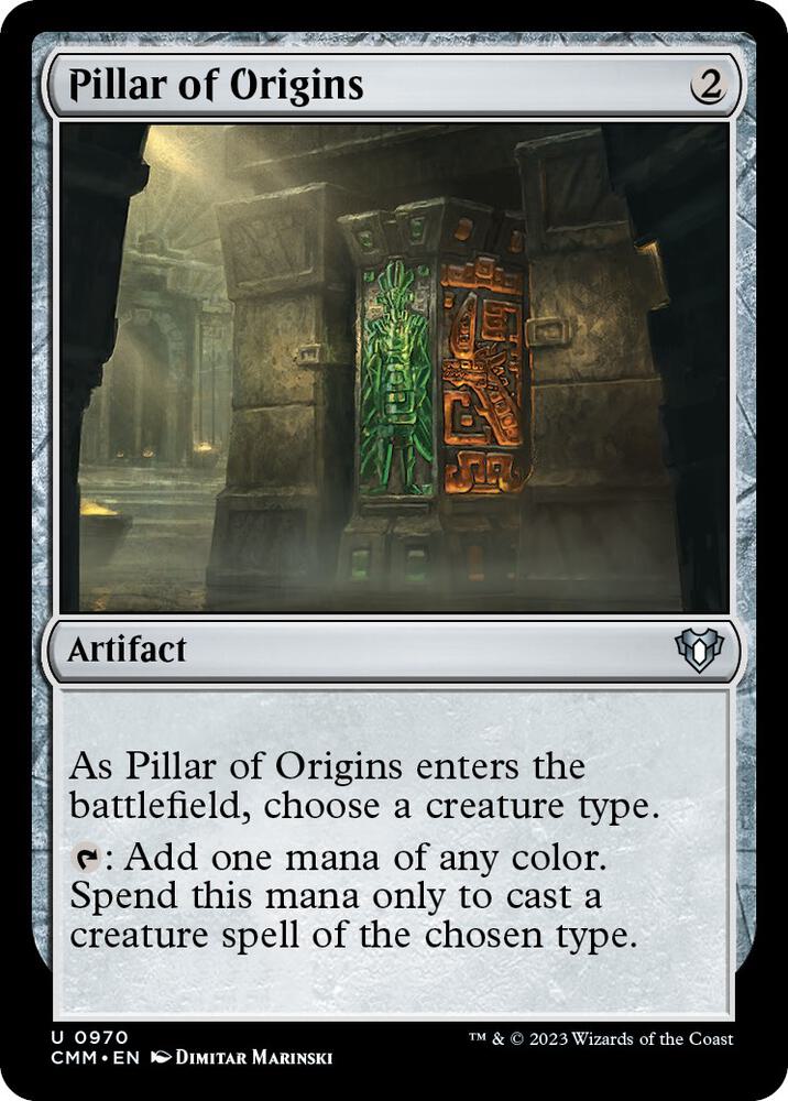 Pillar of Origins (970) [Commander Masters]