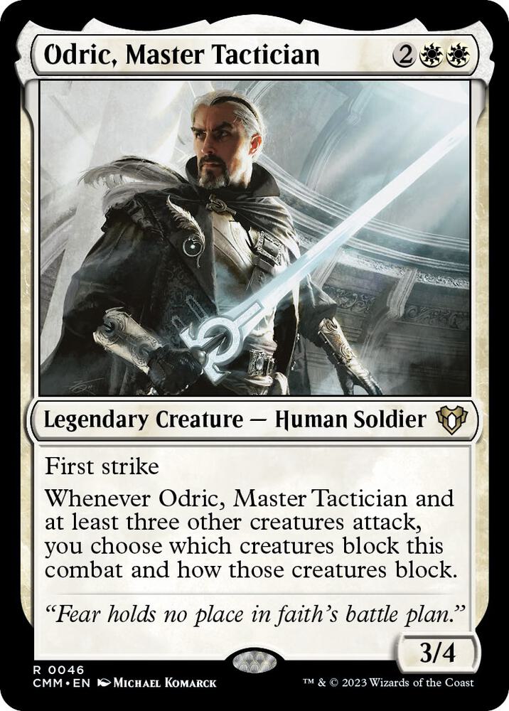Odric, Master Tactician (46) [Commander Masters]