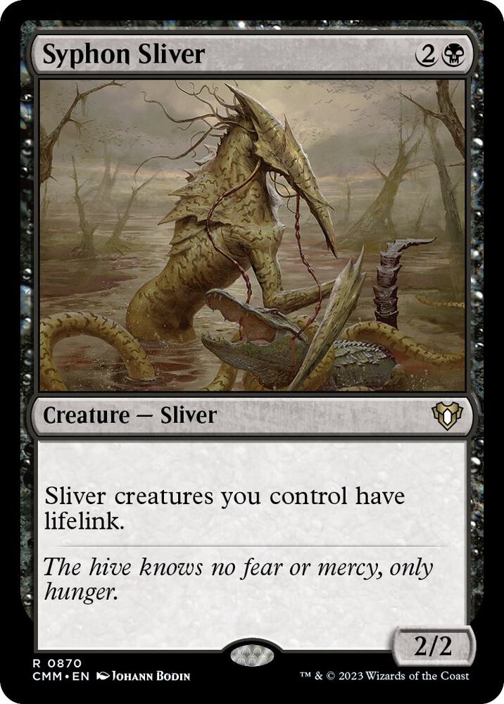 Syphon Sliver (870) [Commander Masters]