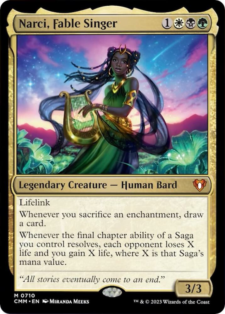 Narci, Fable Singer (710) [Commander Masters]