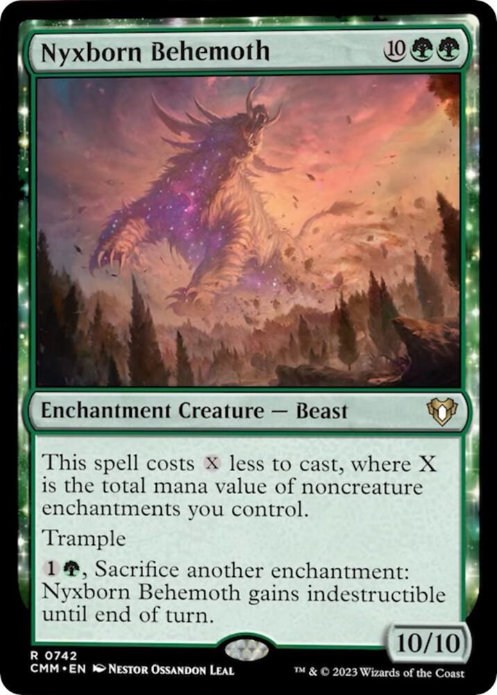 Nyxborn Behemoth (742) [Commander Masters]