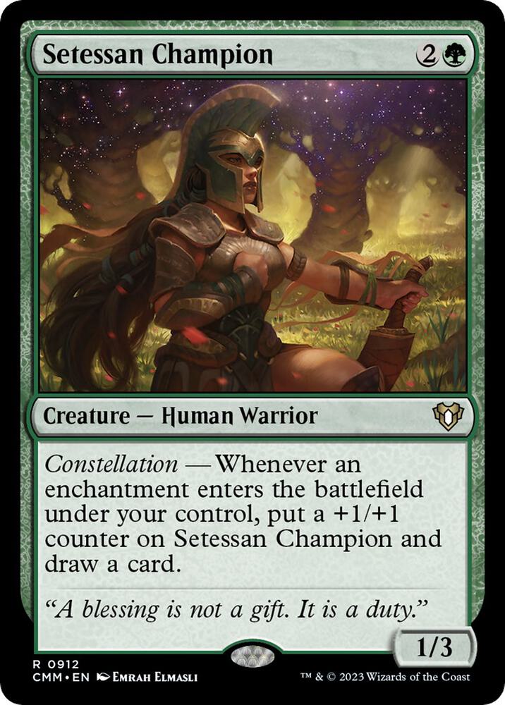 Setessan Champion (912) [Commander Masters]