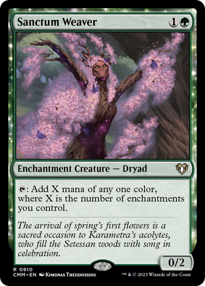 Sanctum Weaver (910) [Commander Masters]