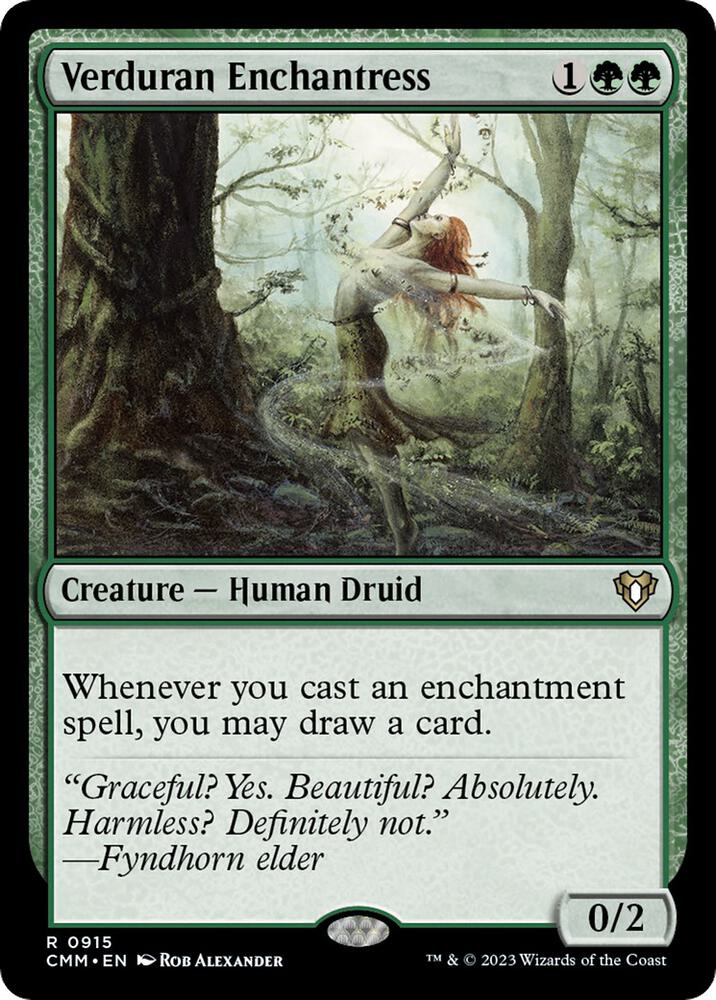 Verduran Enchantress (915) [Commander Masters]