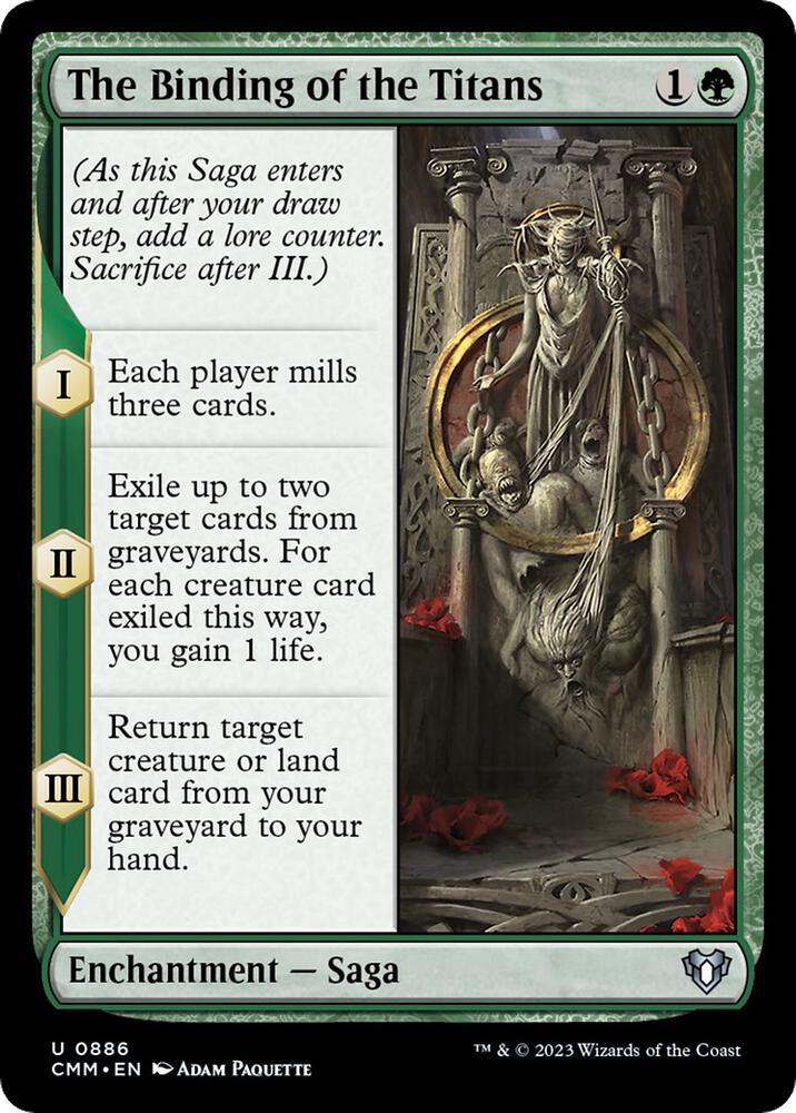 The Binding of the Titans (886) [Commander Masters]