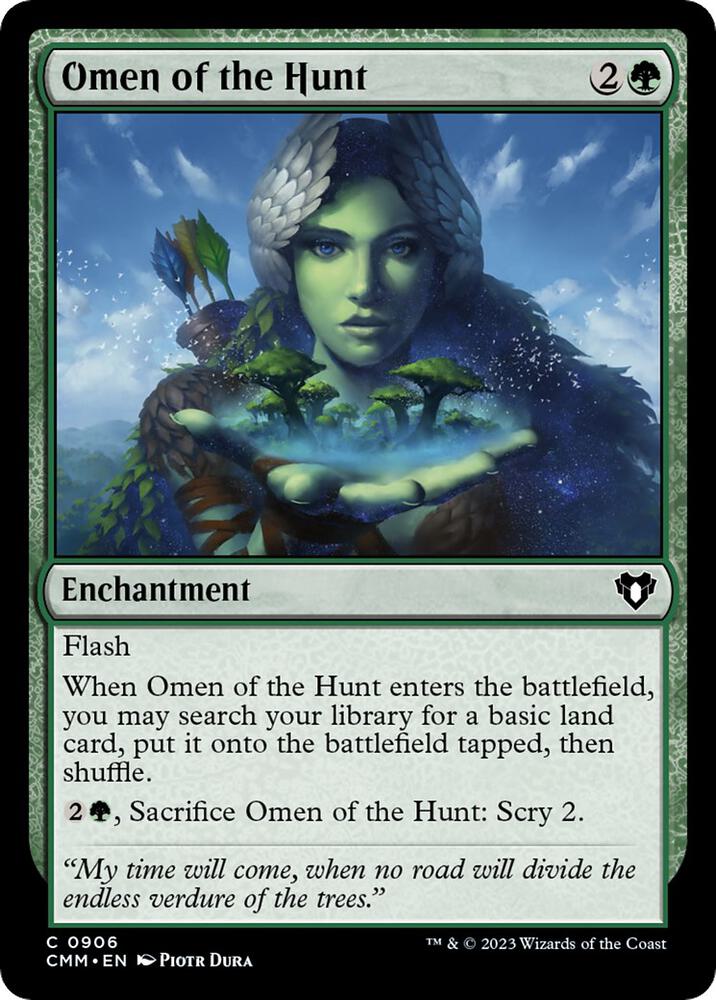 Omen of the Hunt (906) [Commander Masters]