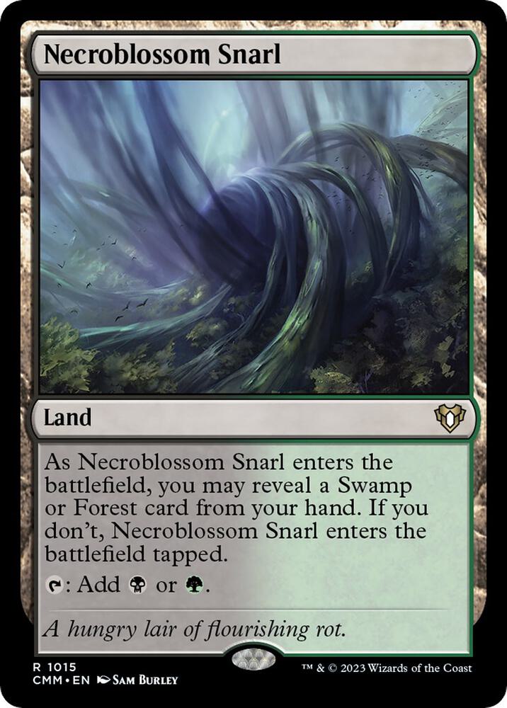 Necroblossom Snarl (1015) [Commander Masters]