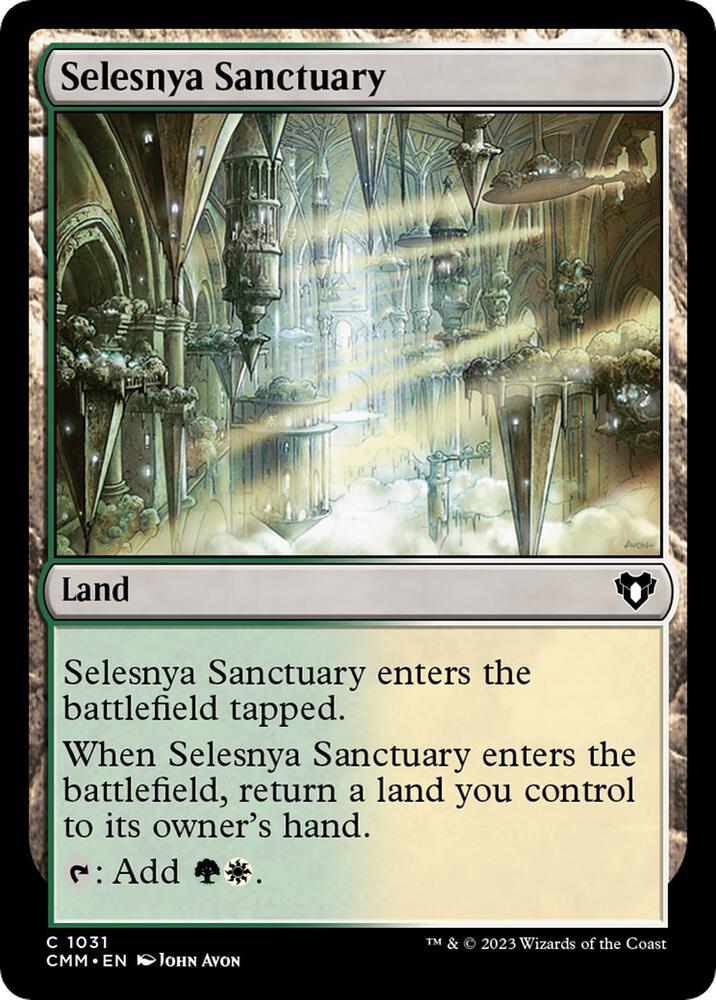 Selesnya Sanctuary (1031) [Commander Masters]