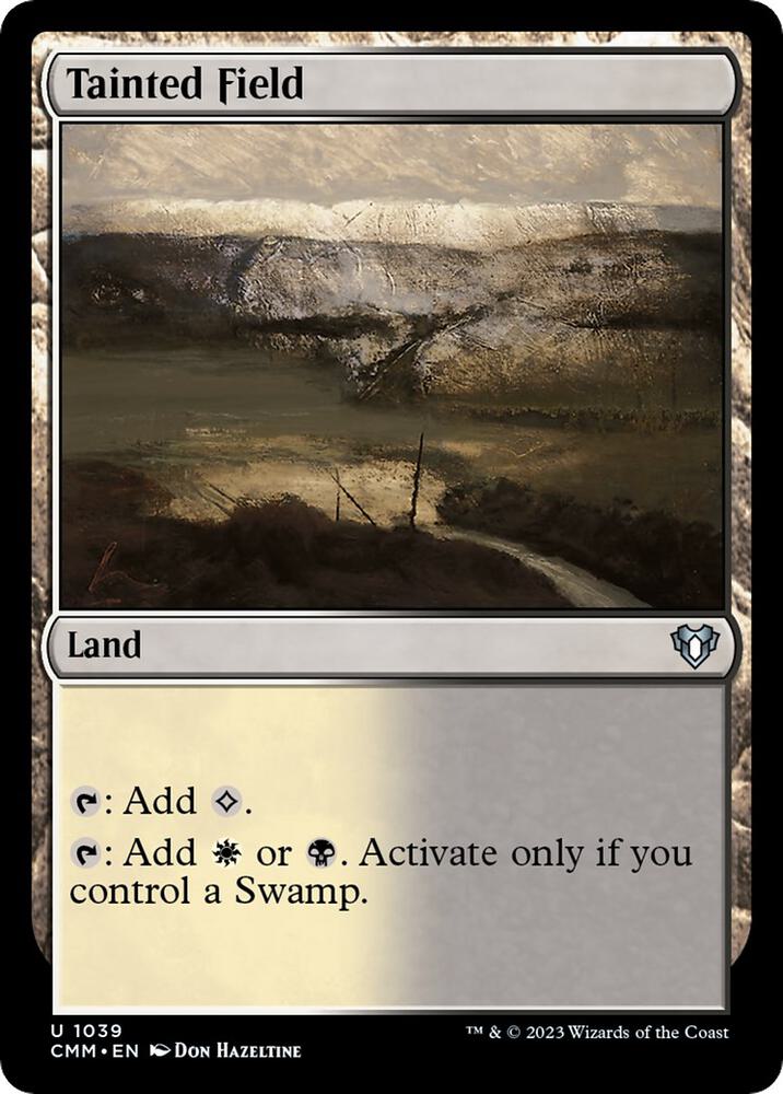 Tainted Field (1039) [Commander Masters]