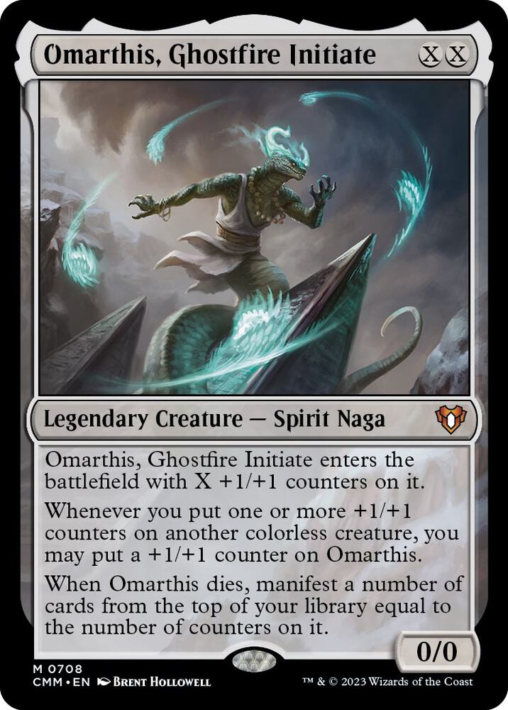 Omarthis, Ghostfire Initiate (708) [Commander Masters]