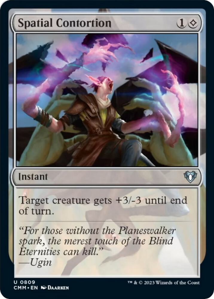 Spatial Contortion (809) [Commander Masters]