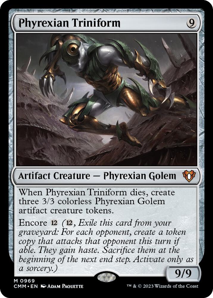 Phyrexian Triniform (969) [Commander Masters]