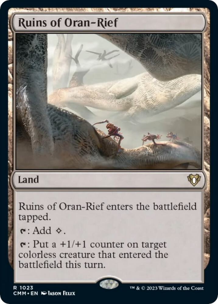 Ruins of Oran-Rief (1023) [Commander Masters]