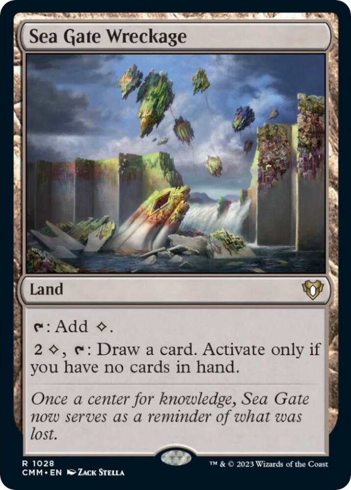 Sea Gate Wreckage (1028) [Commander Masters]