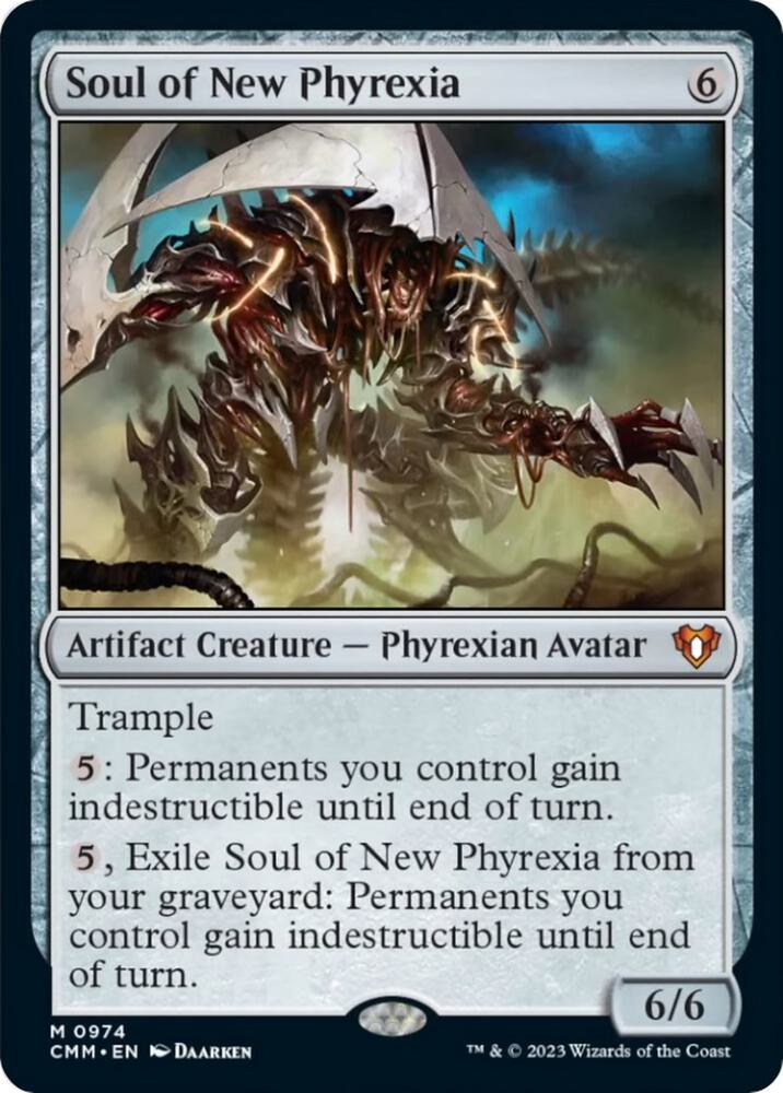 Soul of New Phyrexia (974) [Commander Masters]