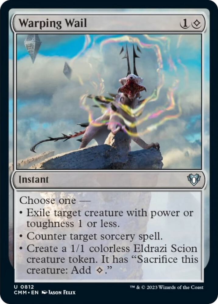 Warping Wail (812) [Commander Masters]