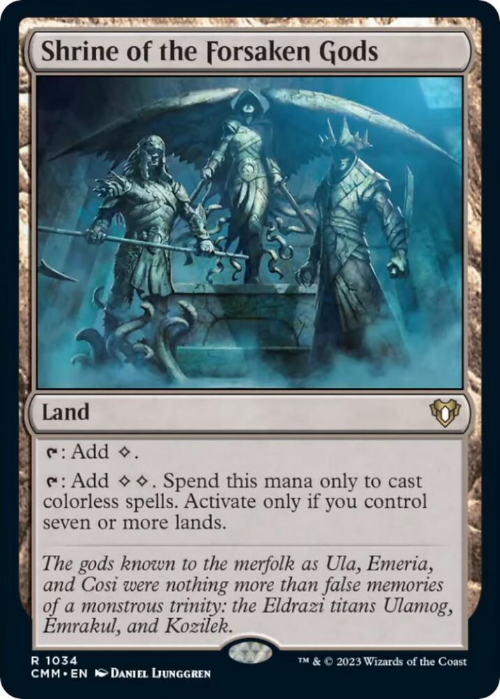 Shrine of the Forsaken Gods (1034) [Commander Masters]