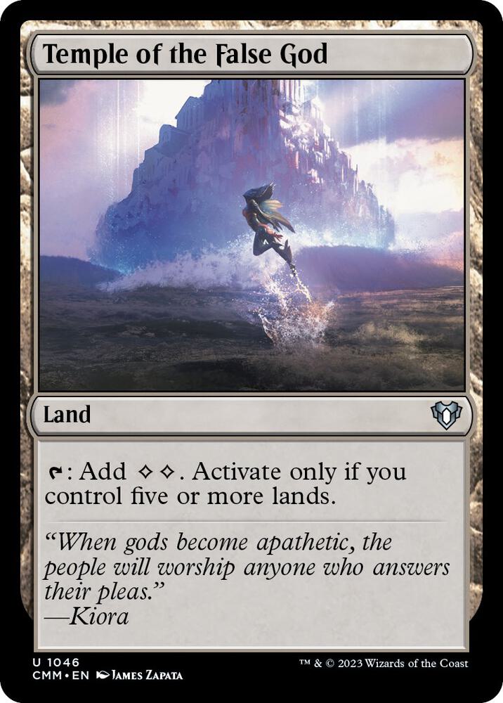 Temple of the False God (1046) [Commander Masters]