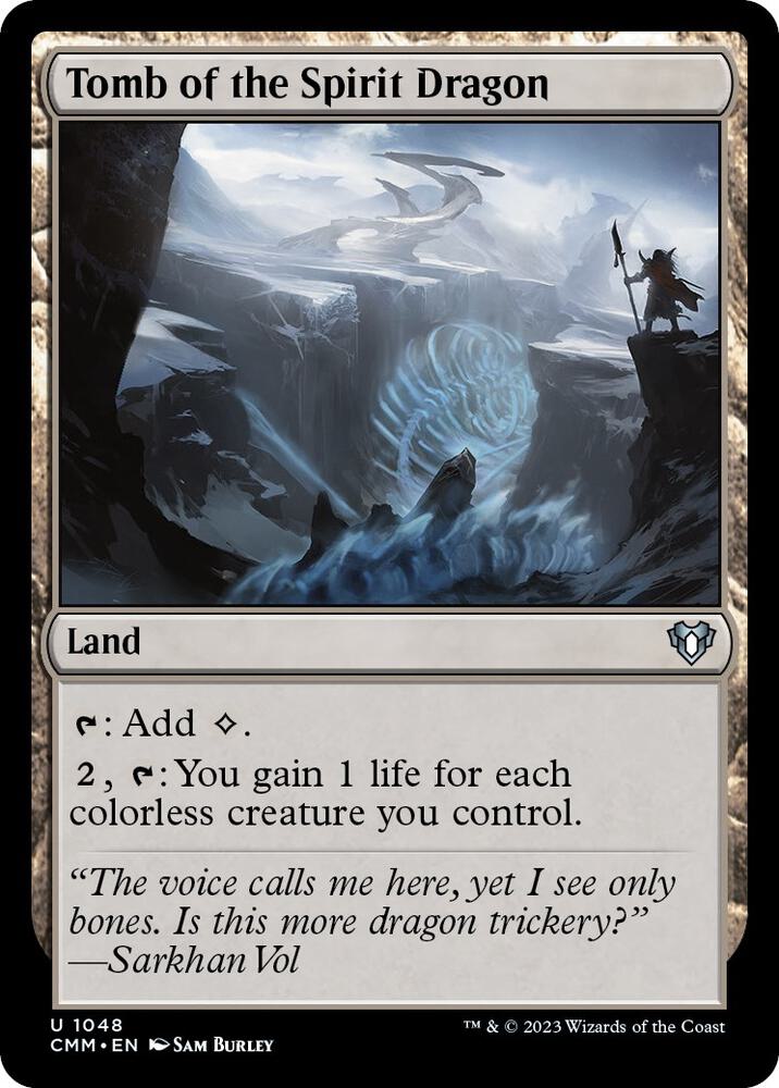 Tomb of the Spirit Dragon (1048) [Commander Masters]