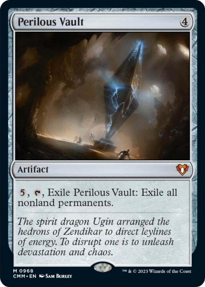 Perilous Vault (968) [Commander Masters]
