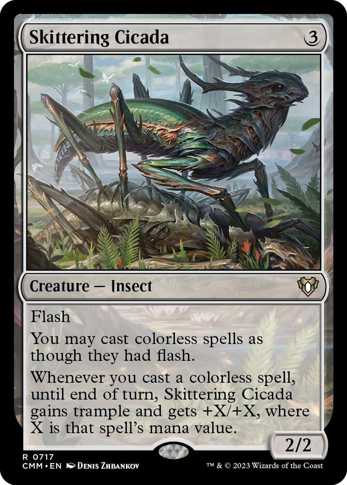 Skittering Cicada (717) [Commander Masters]