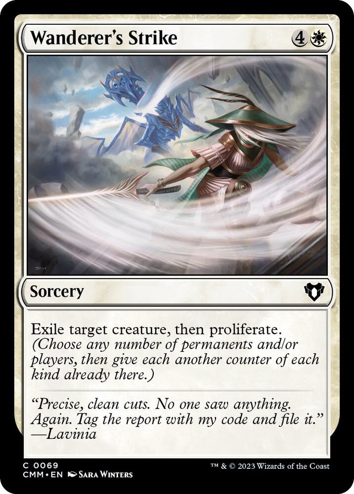 Wanderer's Strike (69) [Commander Masters]