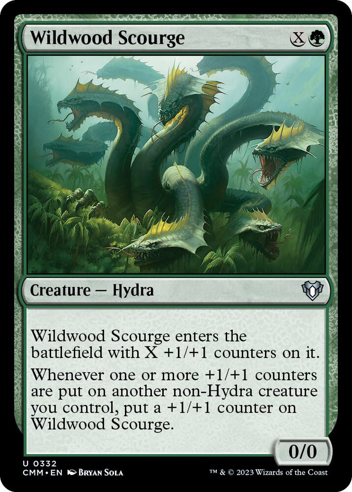 Wildwood Scourge (332) [Commander Masters]