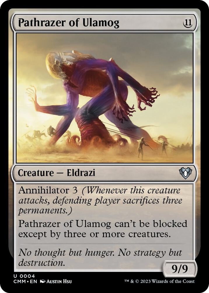 Pathrazer of Ulamog (4) [Commander Masters]