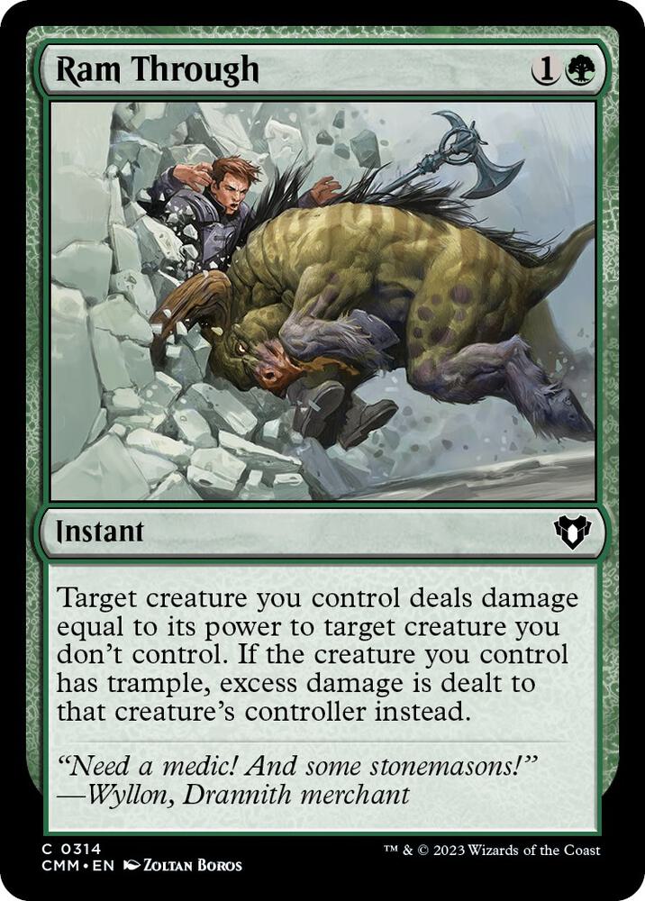 Ram Through (314) [Commander Masters]