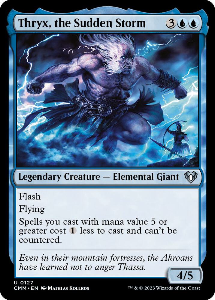 Thryx, the Sudden Storm (127) [Commander Masters]