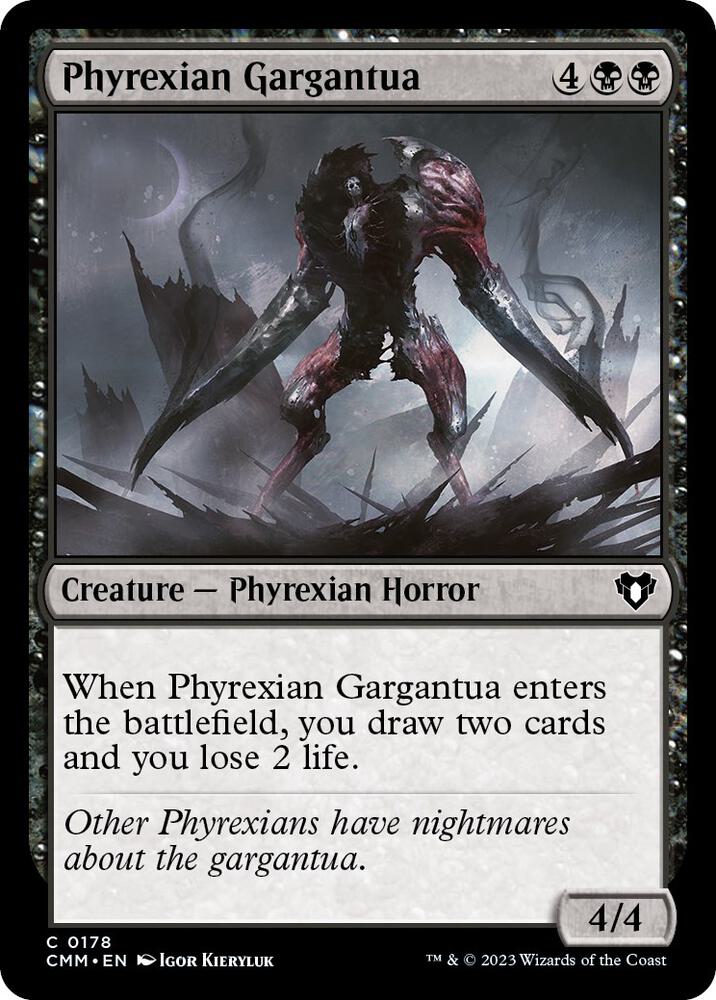 Phyrexian Gargantua (178) [Commander Masters]