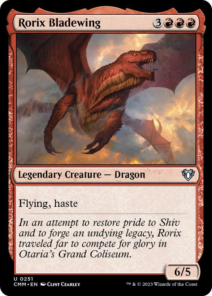 Rorix Bladewing (251) [Commander Masters]
