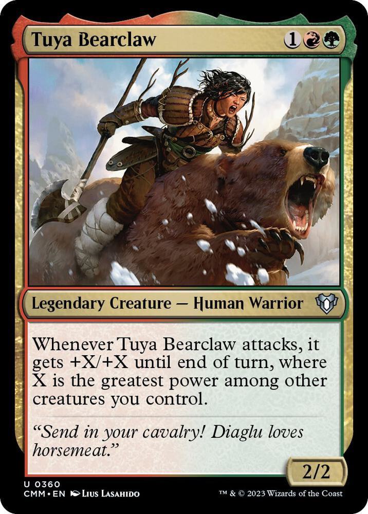 Tuya Bearclaw (360) [Commander Masters]